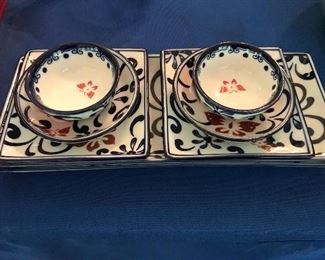 Oriental dishware set