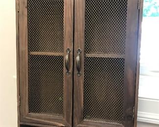 Wall shelf w/doors