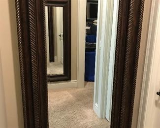 Large full length mirror w/hidden jewelry compartment (closed)