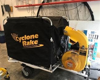 Cyclone rake