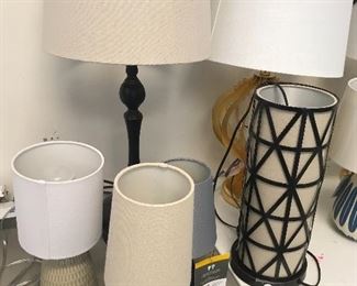 Various lamps