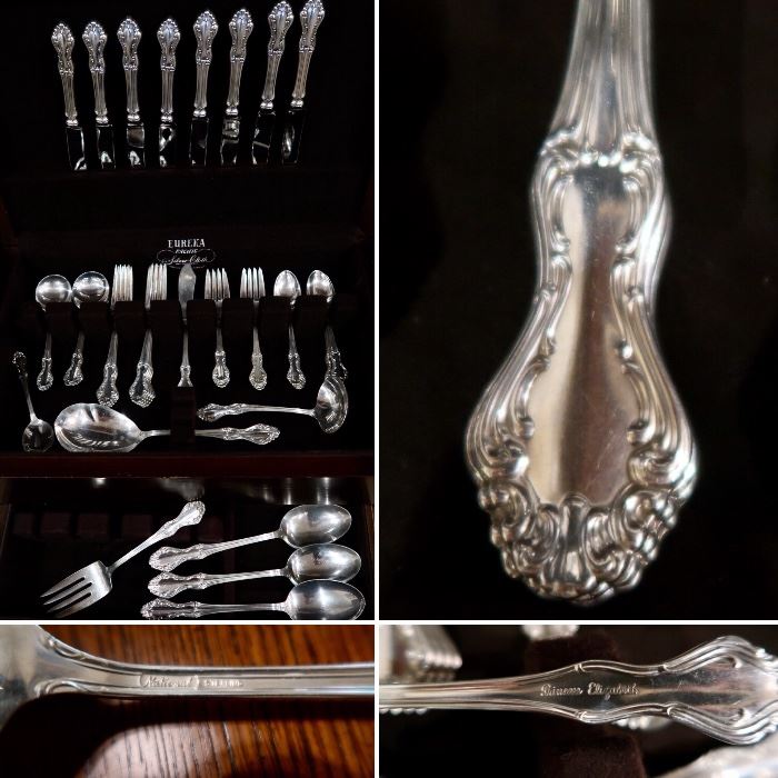 PRE-SALE Available - 48 pc Sterling Silver Flatware Set and Sterling Cloth Box - $1035 - Please Contact us if interested.