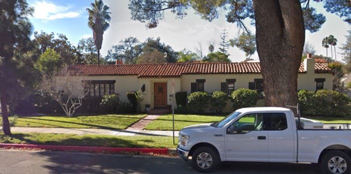 The house where the sale will occur.