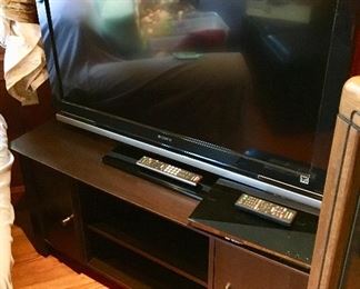 Sony Flat Screen TV - Sony DVD Player