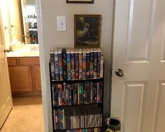 DVDs, VHS
