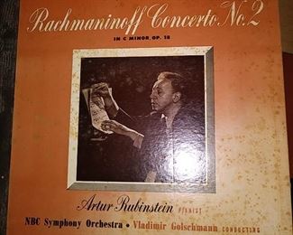 Arthur Rubinstein album set.  There is a multitude of sets to chose from.  All vintage.