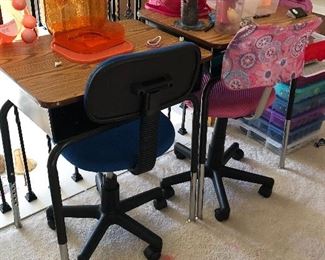 Children's Desks and chairs