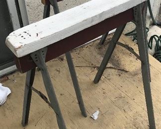 sawhorses
