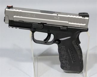 Springfield Armory XD-9 4.0 Mod. 2 Pistol, 9x19mm, SN# GM974790 with Hard Case, 2 Mags and Paperwork