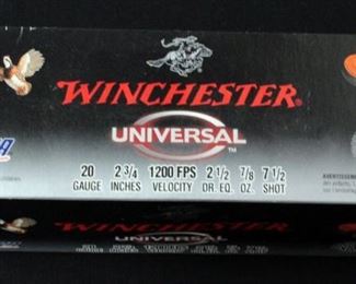 Winchester 20 Ga., 2-3/4 Inch, 7/8 Oz., 7-1/2 Shot, 100 Shells, Local Pick-Up Only