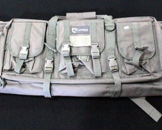 Drago Gear Rifle Case with Exterior Pouches and Shoulder Straps