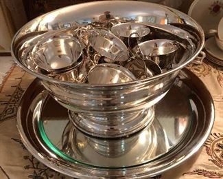 Silver punch set
All polished and ready to use!
