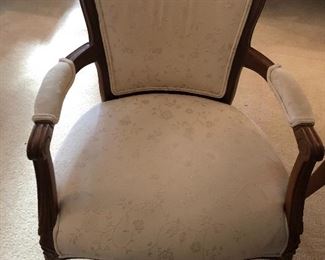 One of 2 very nice occasional chairs