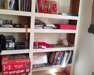 Puzzles, games, books