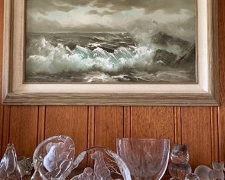 Original seascape oil painting on canvas