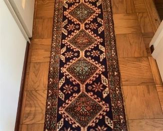 Persian rug, runner from Iran 14" x 65"