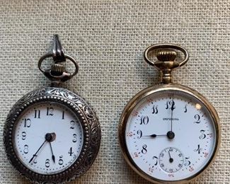 Antique ladies pocket watches