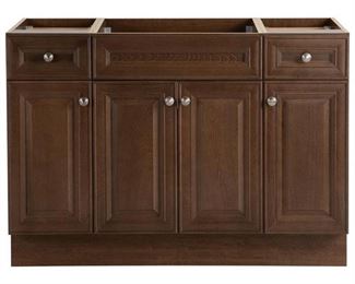 Glensford 48 in. W x 22 in. D Bathroom Vanity Cabinet in Butterscotch W/ TOP
