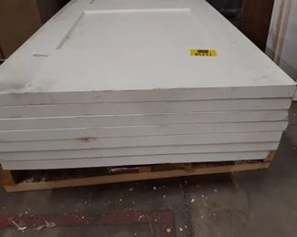 Lot of 7 Basic White Doors (30"x80")