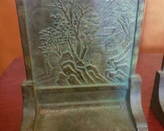 Asia Cast Iron Bookends