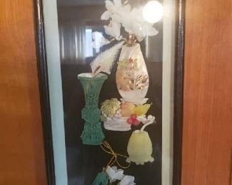 Asia Art Work with Jade and ivory