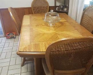 Matching Table with 6 Chairs