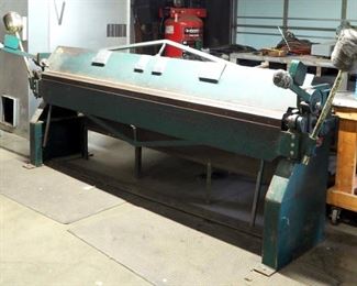 National 8 Foot, 16 Gauge Straight Brake - Model #N9616