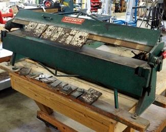 Tennsmith 48-1/4 Inch Bending Length, Bench Machine Box and Pan Brake