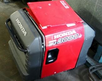 Honda Inverter Model #EU3000is, Gas Powered
