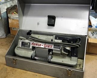 Porter-Cable Electric Porta-Band Saw Model #725 Includes Metal Carrying Case
