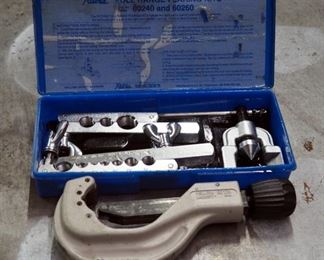 Ritchie Full Range Flaring Kit Model #60240 And Yellow Jacket Pipe Cutter Model # 60159