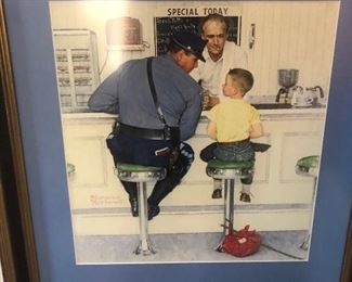 Norman Rockwell ‘The Runaway’