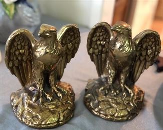 Brass eagles