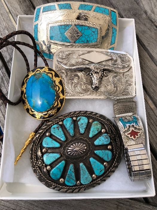 Sterling and Turquoise 