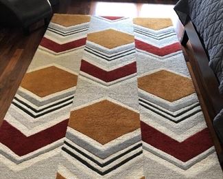 chevron rug 5 by 8