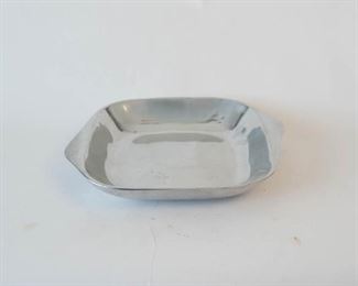 Nambe 515 Silver Metal Serving Dish Aluminum