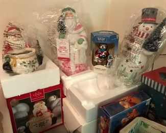 Hallmark Keepsake "Santas From Around the World". Many Hallmark items at this sale.