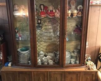 Mid-century china cabinet.