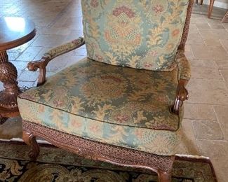 Versailles Ethan Allen Chair. Currently in stores at $1639.20-$2039.20.
2 Matching chairs are available.