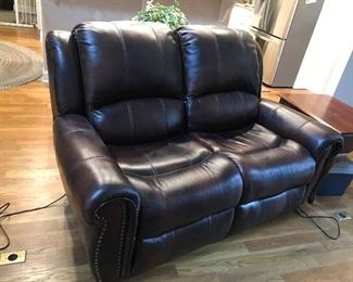 Leather Loveseat / Electric Recliners $ 420.00