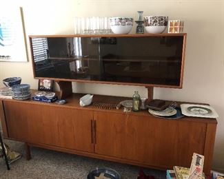 Danish modern credenza