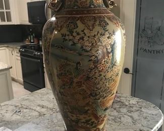 Oriental Vase; 2ft tall
