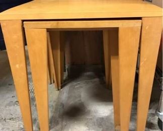 K015 Fran Hosken Wood Side Tables