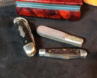 S015 Vintage Knives, Billfold  Office Items