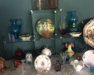 Antique glassware