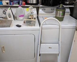 washer and dryer