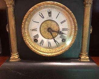Sessions Mantle Clock with Strike & Time.  Includes pendulum and key.  