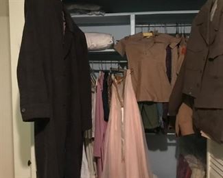 Vintage Clothing.  Military.   Girl Scouts.