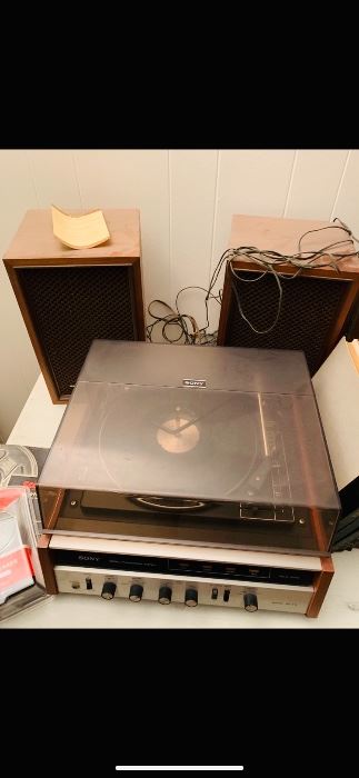Sony HP 215 Stereo Phonograph System