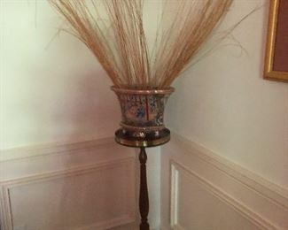 cloisanne bowl of elephant grass